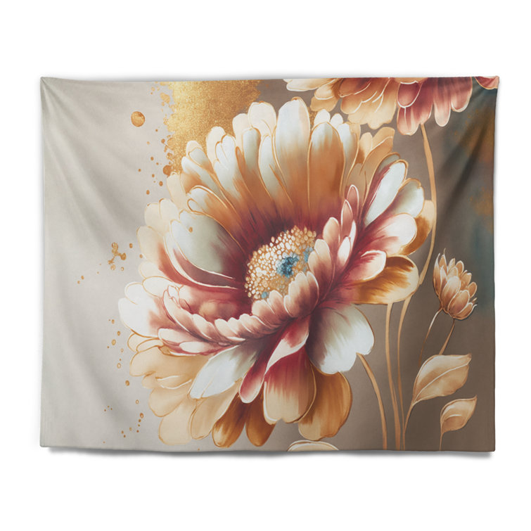 Red Barrel Studio® - Floral & Botanical Wall Tapestry | Wayfair